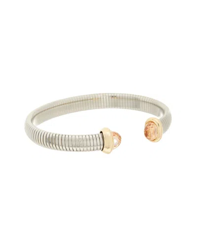 Juvell Plated Citrine Bracelet In Multi