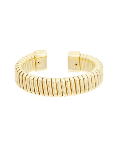 Juvell Plated Cuff Bangle Bracelet In Gold