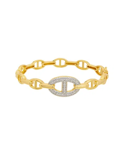 Juvell Plated Cz Bracelet In Gold