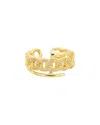 Juvell Plated Cz Ring