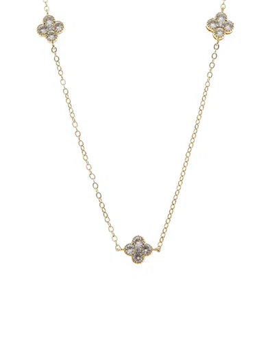 Juvell Plated Cz Toggle Necklace