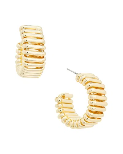 Juvell Plated Hoop Earrings In Gold