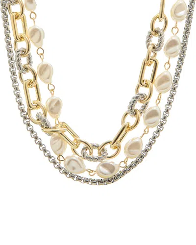 Juvell Plated Necklace In Multi