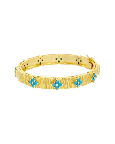Juvell Plated Turquoise Bracelet In Multi