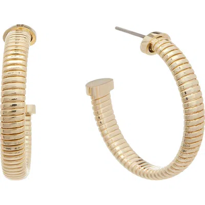 Juvell Textured Hoop Earrings