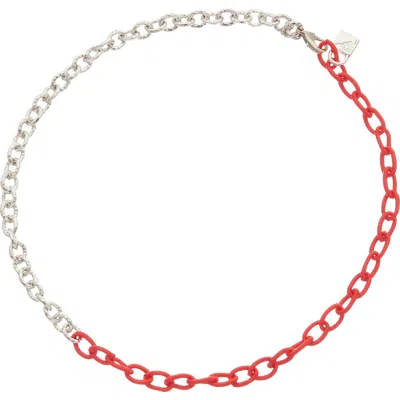 Juvell Two-tone Chain Necklace In Multi