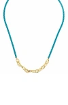 Juvell Two Tone Mixed Chain Necklace In Multi