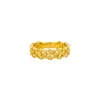 Juvetti Women's Gold / White Padre Diamond Ring Set In Gold In Gold