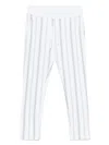 Juvia Cotton-blend Pants In White