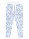 Juvia Cotton-blend Pants In Blue