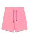 Juvia Cotton-blend Shorts In Pink