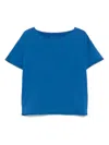 Juvia Cotton-blend T-shirt In Blue
