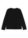 Juvia Crew-neck T-shirt In Black