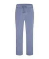 Juvia Drawstring Waist Casual Pants In Blue