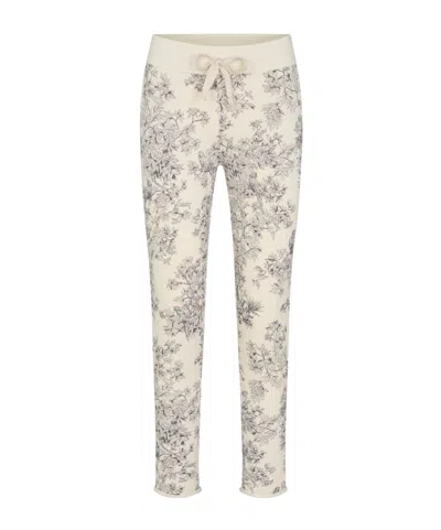 Juvia Drawstring Waist Casual Pants In Multi