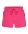 Juvia Drawstring Waist Shorts In Pink