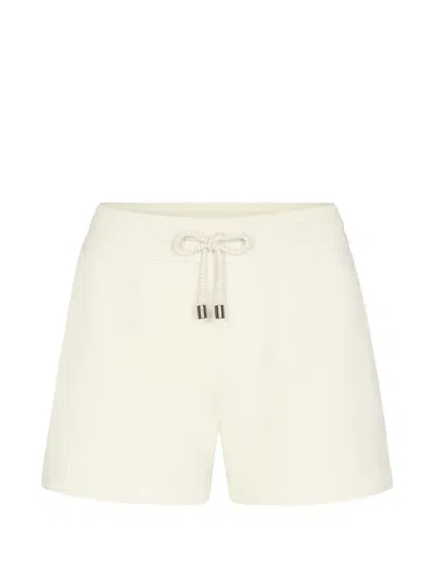 Juvia Drawstring-waist Shorts In White