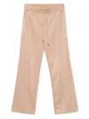 Juvia Elasticated-waist Pants In Pink