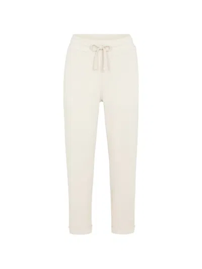 Juvia Ellis Drawstring Trousers In White