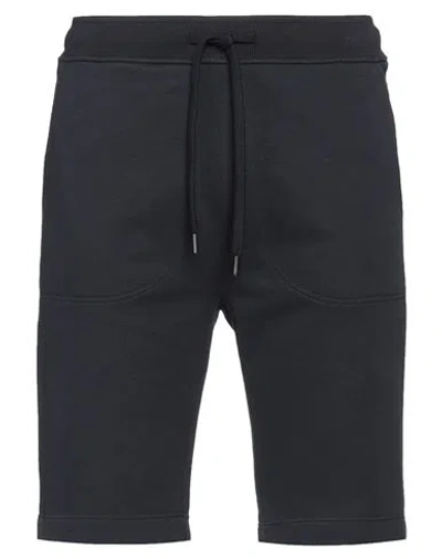 Juvia Man Shorts & Bermuda Shorts Midnight Blue Size S Cotton, Polyester
