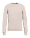 Juvia Man Sweatshirt Cream Size S Cotton In White