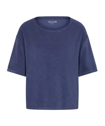 Juvia Short-sleeved T-shirt In Blue