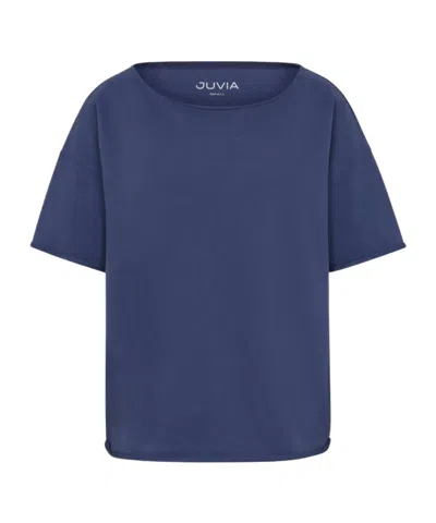 Juvia Short-sleeved T-shirt In Blue