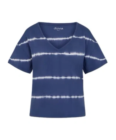 Juvia Short-sleeved T-shirt In Blue