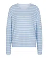 Juvia Striped Pattern Pajamas In Blue