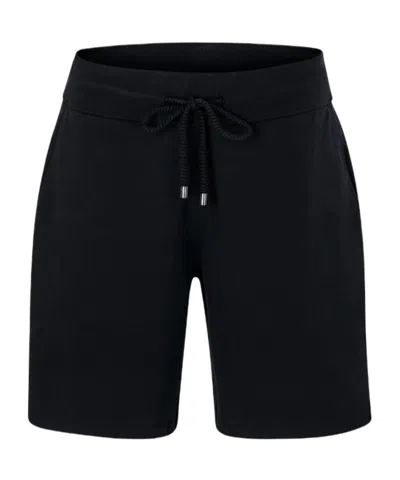 Juvia Wide-leg Shorts In Black