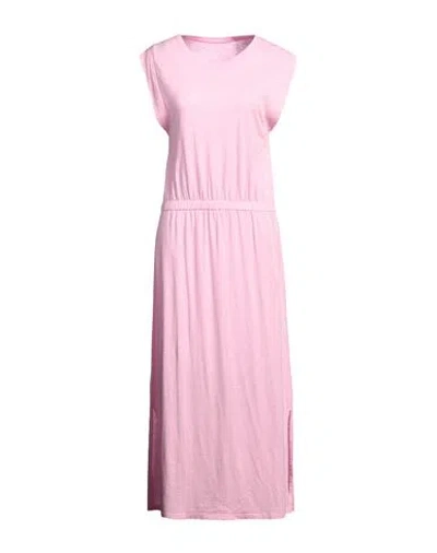 Juvia Woman Maxi Dress Pink Size S Cotton, Viscose