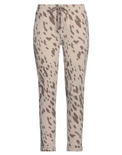 Juvia Woman Pants Beige Size Xs Cotton, Polyester