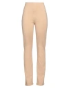 Juvia Woman Pants Sand Size L Viscose, Polyamide, Elastane In Beige