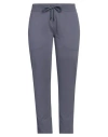 Juvia Woman Pants Slate Blue Size Xl Cotton, Polyester
