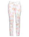 Juvia Woman Pants White Size Xl Cotton, Polyester In White