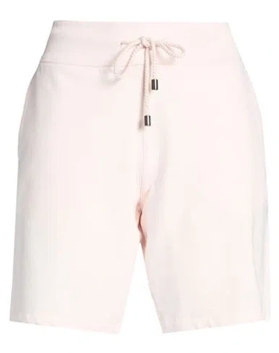 Juvia Woman Shorts & Bermuda Shorts Light Pink Size L Cotton, Polyester
