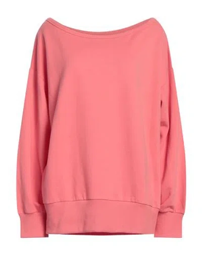 Juvia Woman Sweatshirt Coral Size Xl Cotton, Polyester