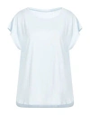 Juvia Woman T-shirt Sky Blue Size Xs Cotton, Viscose
