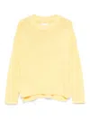Juvia Wool-blend Sweater In Yellow