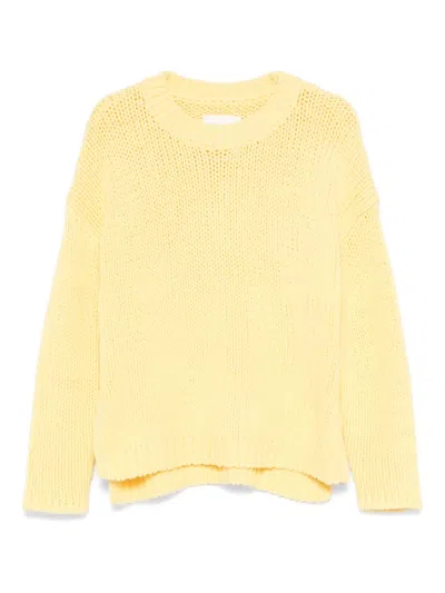 Juvia Wool-blend Sweater In Yellow