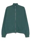 Juvia Zip-up Sweatshirt In Green