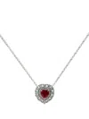 JUWELINA PARIS EMBER RUBY NECKLACE