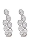 Juwelina Paris Essie Earrings In Silver