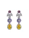 Juwelina Paris Jensen Earrings In Pink
