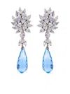 Juwelina Paris Libertee Earrings In Silver