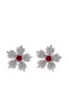 Juwelina Paris Noel Earrings In Silver