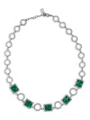 Juwelina Paris Rubain Necklace In Green