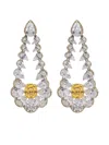 Juwelina Paris Yellow Picard Earrings