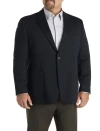 Jv Reflex Big & Tall Classic Knit Blazer In Blue