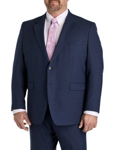 Jv Reflex Big & Tall Classic Suit Jacket In Blue